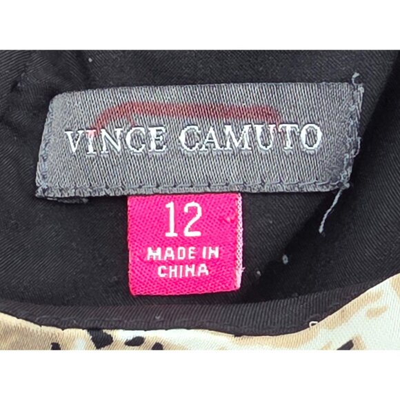 Women's - Vince Camuto Snakeskin Print Sleeveless Dress, Size 12 - Picture 7 of 10